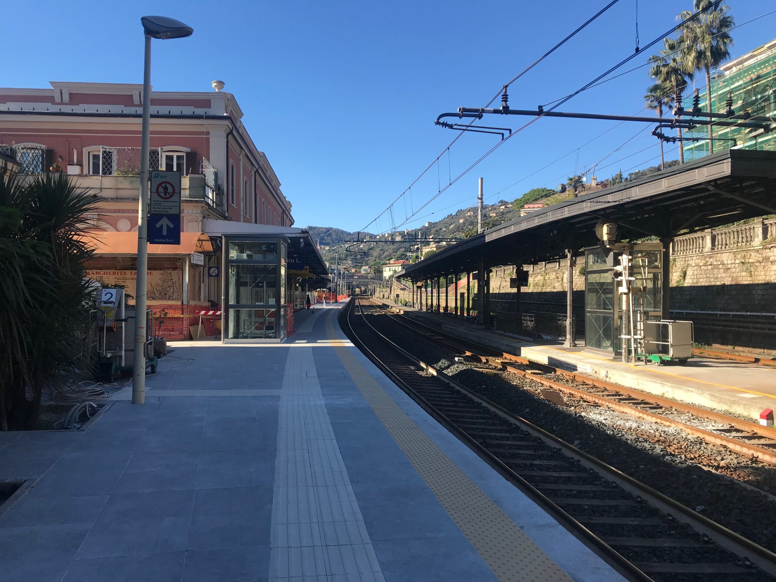 Stazione Santa Margherita Ligure piano Smart and Easy Station